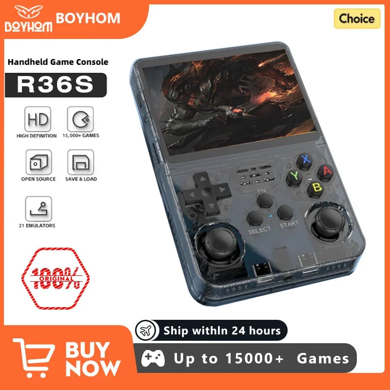 R36S Retro Video Game Console